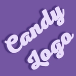 Конфетная надпись с эффектом Candy