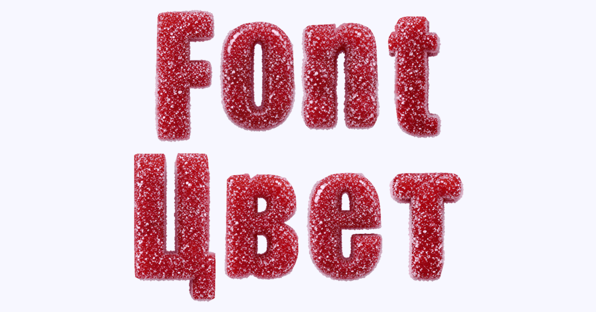 Sugared Gummy Candy 3d Text Generator