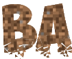Шрифт с красивым png фоном