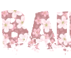 Шрифт с красивым png фоном