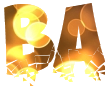 Шрифт с красивым png фоном