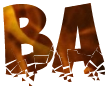 Шрифт с красивым png фоном