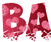 Шрифт с красивым png фоном