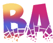 Шрифт с красивым png фоном