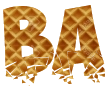 Шрифт с красивым png фоном