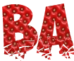 Шрифт с красивым png фоном